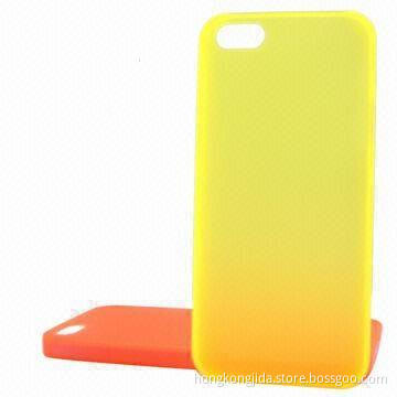PC Cases for iPhone 5, Customized Colors are Accepted